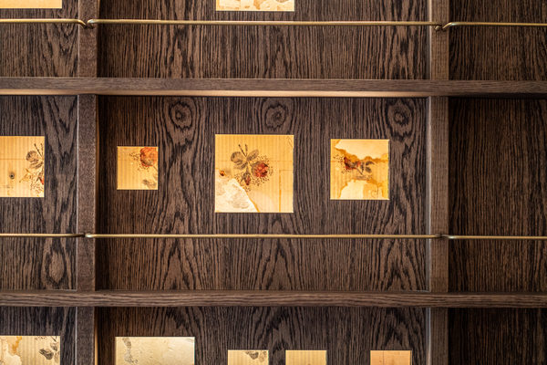 Hospitality fit-out and venue detail at 179 Domain, South Yarra by WB Built