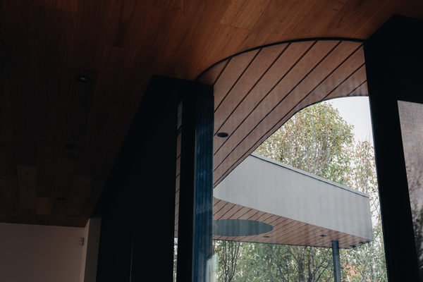 Interior and architectural detail at Armstrong House, Albert Park by WB Built