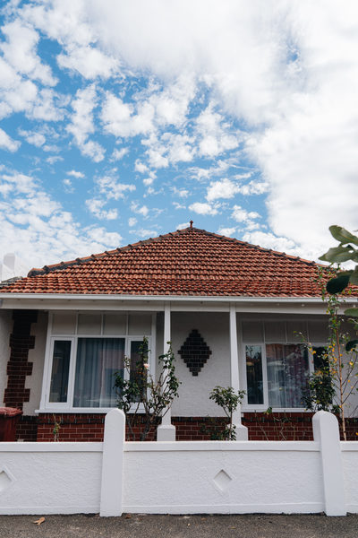 Interior and architectural detail at Armstrong House, Albert Park by WB Built