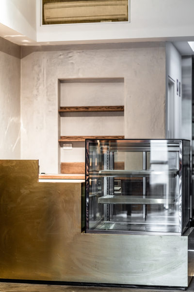 Hospitality fit-out and venue detail at BOYD'S, South Yarra by WB Built