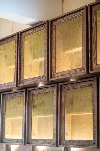 Hospitality fit-out and venue detail at BOYD'S, South Yarra by WB Built