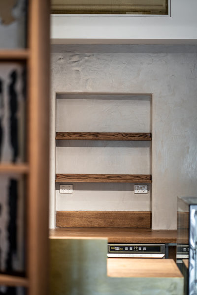 Hospitality fit-out and venue detail at BOYD'S, South Yarra by WB Built