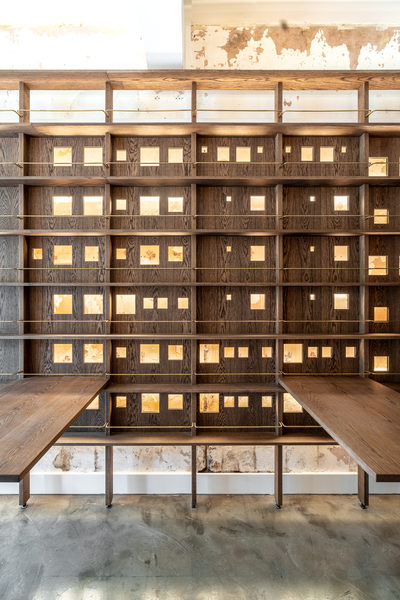 Hospitality fit-out and venue detail at BOYD'S, South Yarra by WB Built