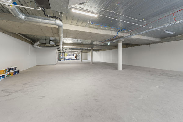 Commercial construction and fit-out detail at Brix Workplace, Hampton by WB Built