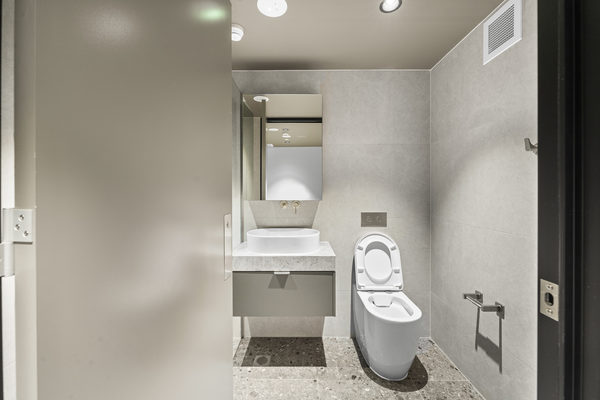 Commercial construction and fit-out detail at Brix Workplace, Hampton by WB Built