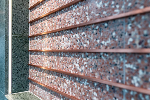 Hospitality fit-out and venue detail at Collins Arch Cafe, Melbourne by WB Built