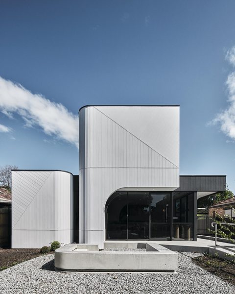 Commercial construction and fit-out detail at Glenroy Dental by WB Built