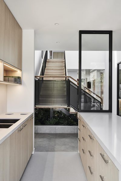 Commercial construction and fit-out detail at Glenroy Dental by WB Built