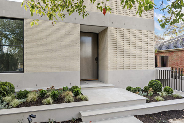 Interior and architectural detail at Hawthorn Garden House, Hawthorn by WB Built