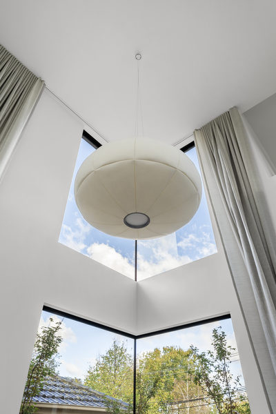 Interior and architectural detail at Hawthorn Garden House, Hawthorn by WB Built