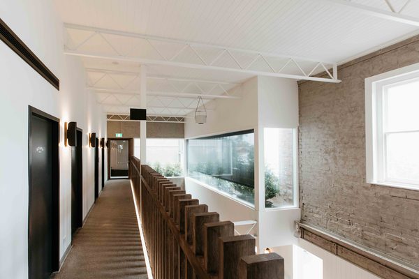 Hospitality fit-out and venue detail at Hobsons Bay Hotel, Williamstown by WB Built