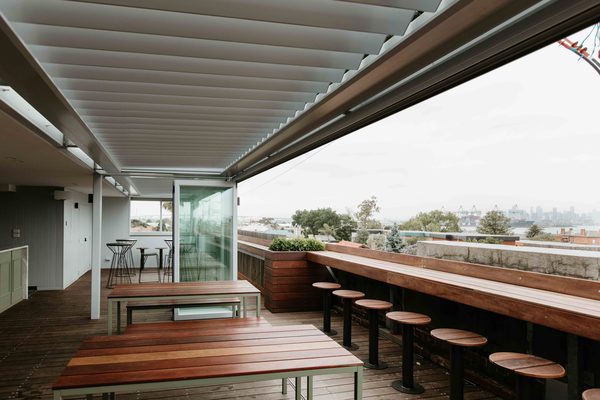 Hospitality fit-out and venue detail at Hobsons Bay Hotel, Williamstown by WB Built