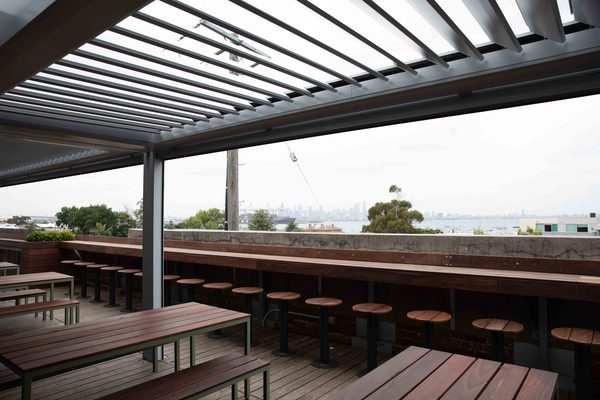 Hospitality fit-out and venue detail at Hobsons Bay Hotel, Williamstown by WB Built
