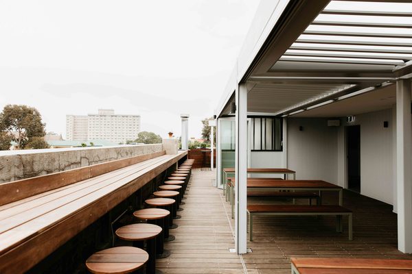 Hospitality fit-out and venue detail at Hobsons Bay Hotel, Williamstown by WB Built