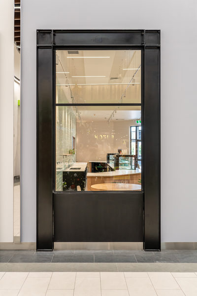 Hospitality fit-out and venue detail at HOME CO by WB Built