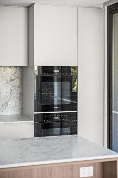 Interior and architectural detail at Hotham Hill Apartments, North Melbourne multi-residential project by WB Built
