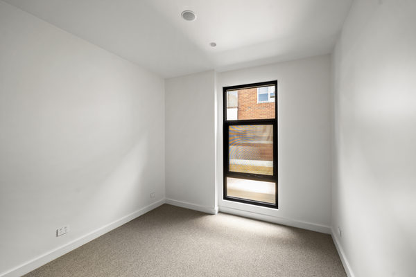 Interior and architectural detail at Hotham Hill Apartments, North Melbourne multi-residential project by WB Built