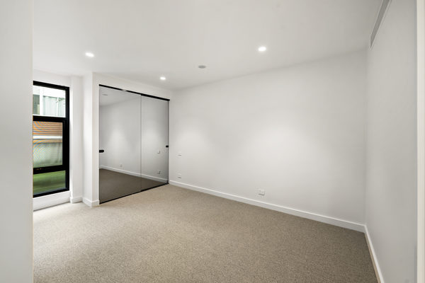 Interior and architectural detail at Hotham Hill Apartments, North Melbourne multi-residential project by WB Built