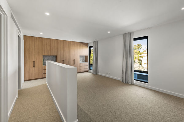 Interior and architectural detail at Hotham Hill Apartments, North Melbourne multi-residential project by WB Built