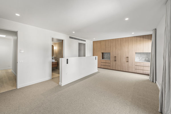 Interior and architectural detail at Hotham Hill Apartments, North Melbourne multi-residential project by WB Built