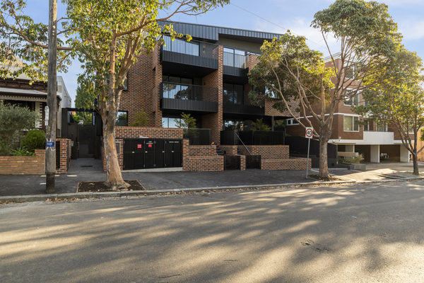 Interior and architectural detail at Hotham Hill Apartments, North Melbourne multi-residential project by WB Built