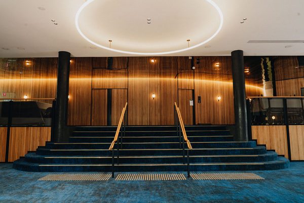 Commercial construction and fit-out detail at Ivanhoe Girls Grammar School by WB Built