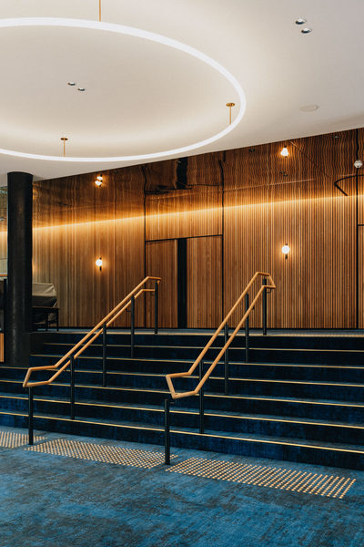 Commercial construction and fit-out detail at Ivanhoe Girls Grammar School by WB Built