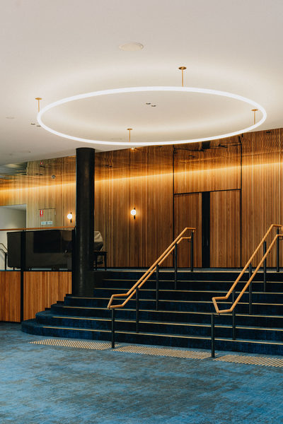 Commercial construction and fit-out detail at Ivanhoe Girls Grammar School by WB Built