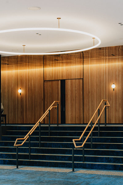 Commercial construction and fit-out detail at Ivanhoe Girls Grammar School by WB Built