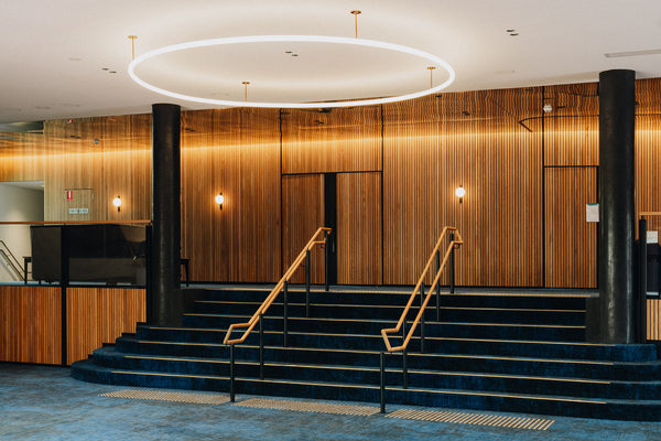 Commercial construction and fit-out detail at Ivanhoe Girls Grammar School by WB Built
