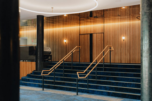 Commercial construction and fit-out detail at Ivanhoe Girls Grammar School by WB Built