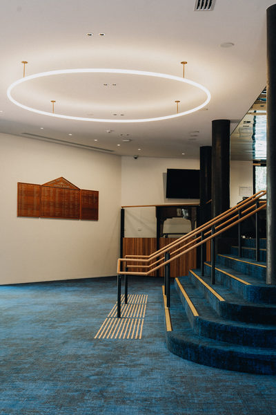 Commercial construction and fit-out detail at Ivanhoe Girls Grammar School by WB Built
