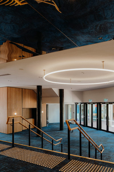 Commercial construction and fit-out detail at Ivanhoe Girls Grammar School by WB Built