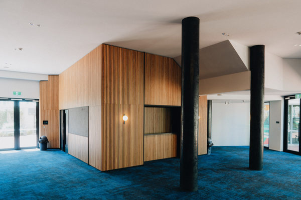 Commercial construction and fit-out detail at Ivanhoe Girls Grammar School by WB Built