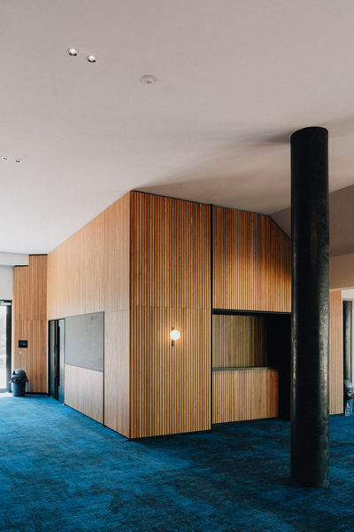 Commercial construction and fit-out detail at Ivanhoe Girls Grammar School by WB Built
