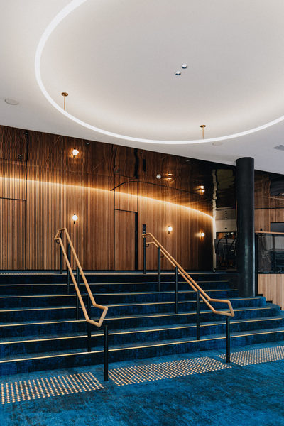 Commercial construction and fit-out detail at Ivanhoe Girls Grammar School by WB Built