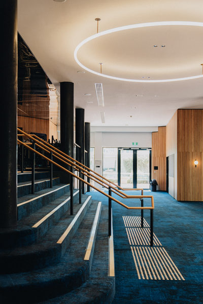 Commercial construction and fit-out detail at Ivanhoe Girls Grammar School by WB Built