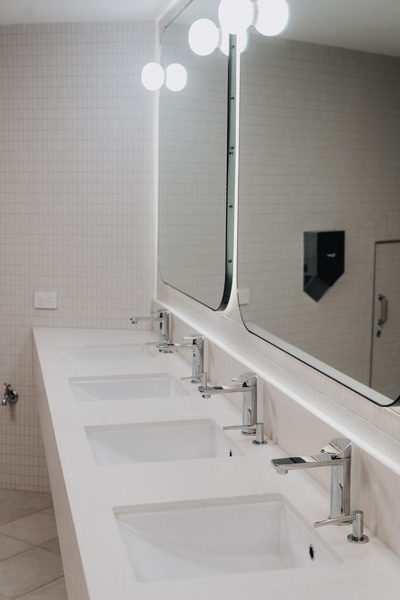 Commercial construction and fit-out detail at Ivanhoe Girls Grammar School by WB Built
