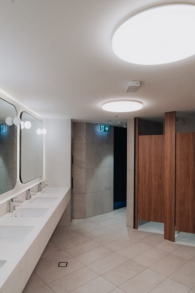 Commercial construction and fit-out detail at Ivanhoe Girls Grammar School by WB Built