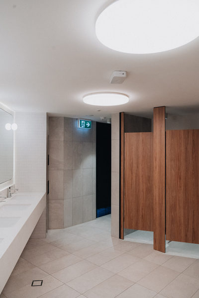 Commercial construction and fit-out detail at Ivanhoe Girls Grammar School by WB Built