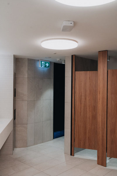 Commercial construction and fit-out detail at Ivanhoe Girls Grammar School by WB Built