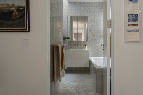 Interior and architectural detail at Kerr Street, Fitzroy multi-residential project by WB Built