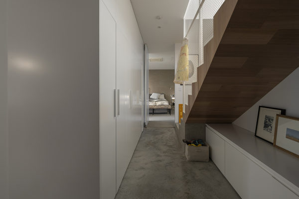 Interior and architectural detail at Kerr Street, Fitzroy multi-residential project by WB Built