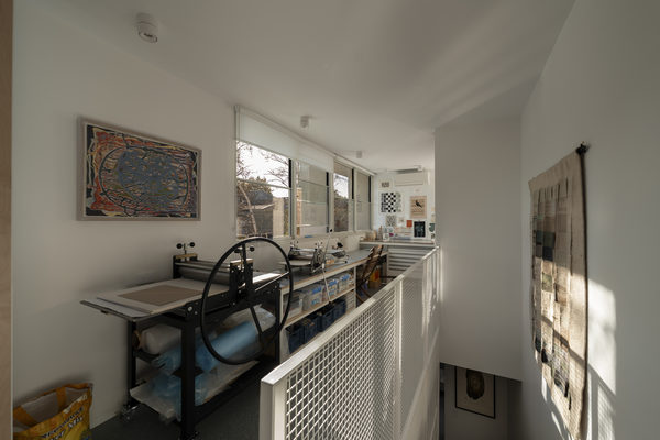 Interior and architectural detail at Kerr Street, Fitzroy multi-residential project by WB Built