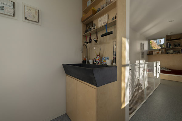 Interior and architectural detail at Kerr Street, Fitzroy multi-residential project by WB Built