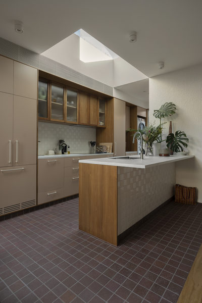 Interior and architectural detail at Kerr Street, Fitzroy multi-residential project by WB Built
