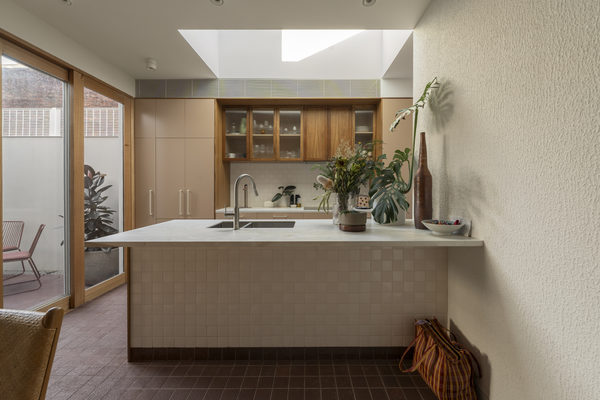 Interior and architectural detail at Kerr Street, Fitzroy multi-residential project by WB Built
