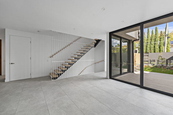 Interior and architectural detail at Malvern East multi-residential project by WB Built