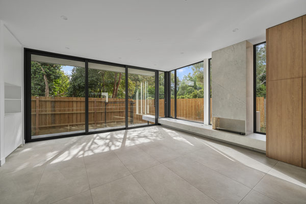 Interior and architectural detail at Malvern East multi-residential project by WB Built