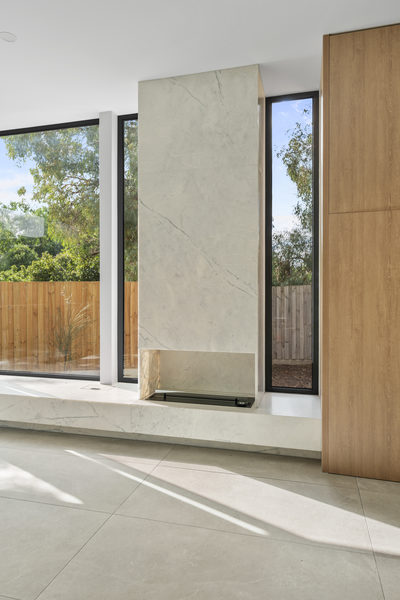Interior and architectural detail at Malvern East multi-residential project by WB Built